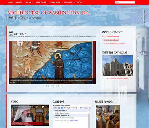 archdiocese of washington dc website